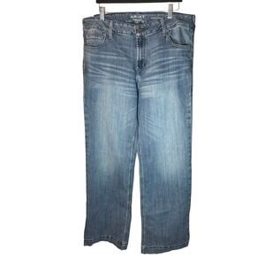 Ariat Perfect Rise Trouser Jeans Women’s 34L Dark Wash Western Denim